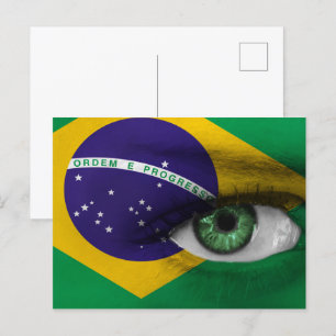 Oog van Brazilië Briefkaart
