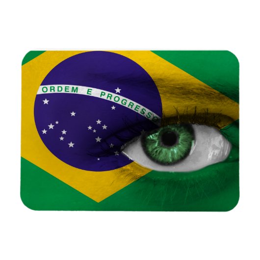 Oog van Brazilië Magneet (Horizontaal)