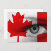 Oog van Canada Briefkaart (Voorkant / Achterkant)