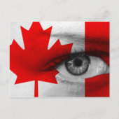 Oog van Canada Briefkaart (Voorkant)