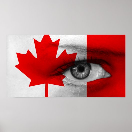 Oog van Canada Poster (Voorkant)