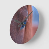 Oog van Chestnut Horse Equine Foto 2 Ronde Klok (Hoek)