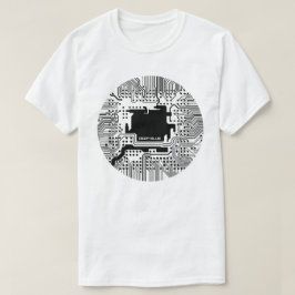 Oog van circuits t-shirt