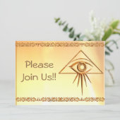 Oog van de aantoonplaats kaart (Staand voorkant)