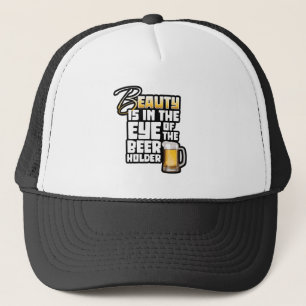 Oog van de bierhouder - Funny Beer Drinker Trucker Pet