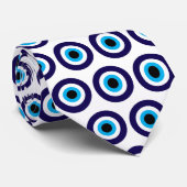 Oog van de boosheid symbool nek stropdas (Opgerold)