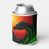 Oog van de draak blikjeskoeler (Blikje Voorkant)