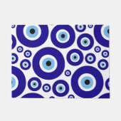 Oog van de Duivel-patroon, Grieks Oog, Turks Oog, Deurmat (Voorkant)