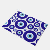 Oog van de Duivel-patroon, Grieks Oog, Turks Oog, Deurmat (Schuin)