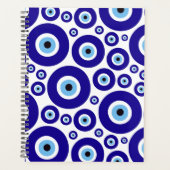 Oog van de Duivel-patroon, Grieks Oog, Turks Oog, Planner (Voorkant)