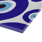 Oog van de Duivel-patroon, Grieks Oog, Turks Oog,  Snijplank (Hoek)