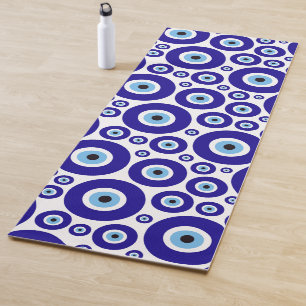 Oog van de Duivel-patroon, Grieks Oog, Turks Oog, Yogamat