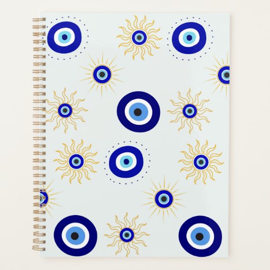 Oog van de Duivel Symbool Planner (Voorkant)