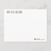 Oog van de eend Close-up foto Briefkaart (Achterkant)