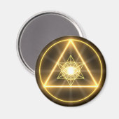 Oog van de goddelijke ronde magneet (Voorkant / Achterkant)