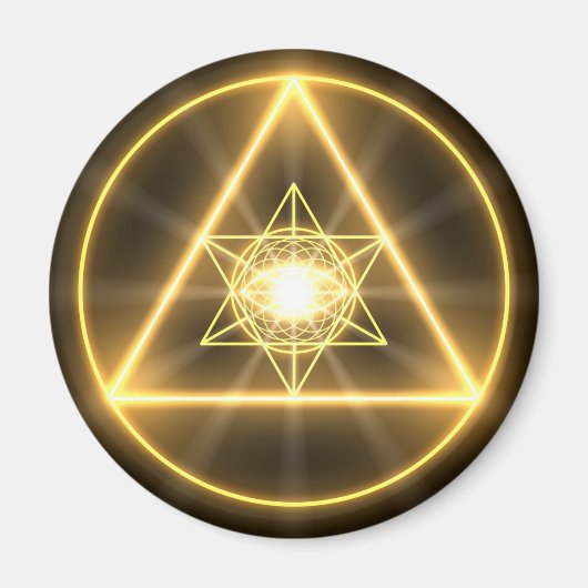 Oog van de goddelijke ronde magneet (Voorkant)