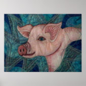 Oog van de houder (canvasafdruk) poster (Voorkant)