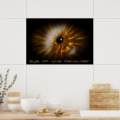 Oog van de houder poster (Keuken)