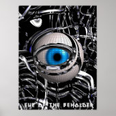 Oog van de houder poster (Voorkant)