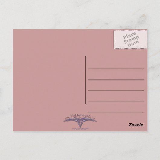 Oog van de houder - Postkaart (Achterkant)