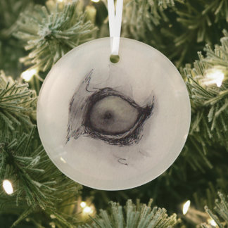 Oog van de Hyena – Blikcollectie Glas Ornament