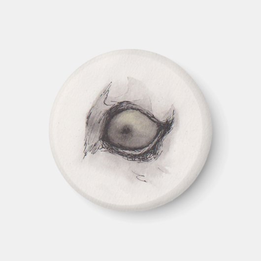 Oog van de Hyena – Gaze Collection Magneet (Voorkant)