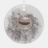 Oog van de octopus – Blikcollectie Glas Ornament (Voorkant)