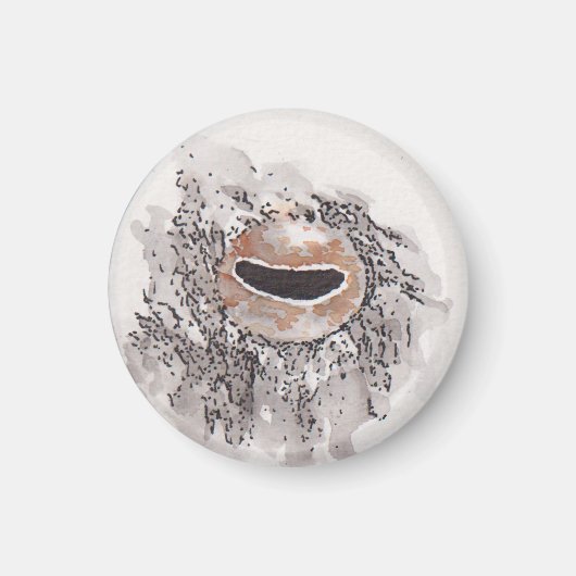 Oog van de octopus – Gaze Collection Magneet (Voorkant)