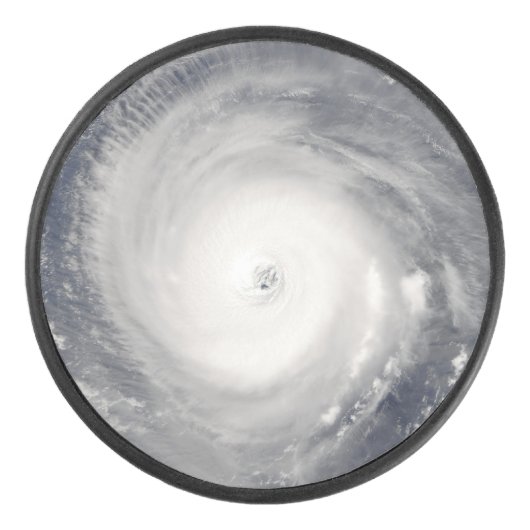 Oog van de orkaan hockey puck (Voorkant)