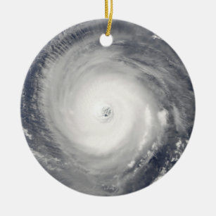 Oog van de orkaan keramisch ornament