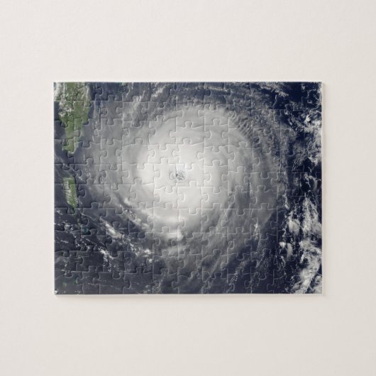 Oog van de orkaan legpuzzel (Horizontaal)