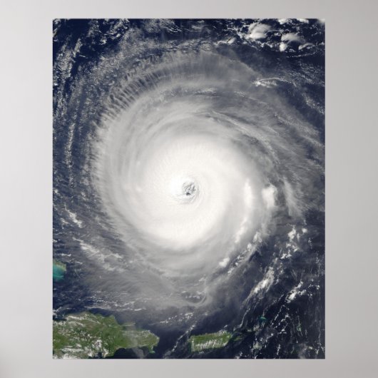 Oog van de orkaan poster (Voorkant)