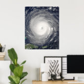 Oog van de orkaan poster (Thuiskantoor)