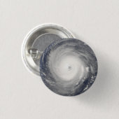 Oog van de orkaan ronde button 3,2 cm (Voorkant /achterkant)