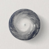 Oog van de orkaan ronde button 3,2 cm (Voorkant)