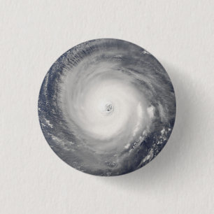 Oog van de orkaan ronde button 3,2 cm