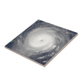 Oog van de orkaan tegeltje (Zijkant)