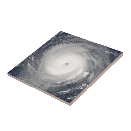 Oog van de orkaan tegeltje (Zijkant)