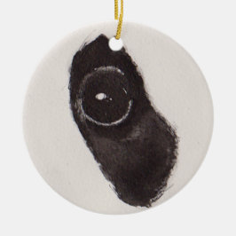 Oog van de Panda – Gaze Collectie Keramisch Ornament