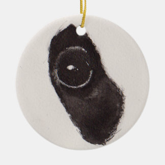 Oog van de Panda – Gaze Collectie Keramisch Ornament
