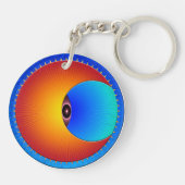 Oog van de Sleutelhanger van de zon (Achterkant)