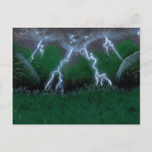 Oog van de standaard postkaart van het Storm (Voorkant)