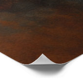 Oog van de storm abstract poster (Hoek)