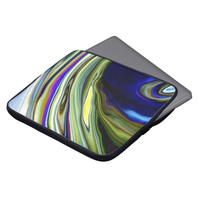 oog van de storm laptophoes laptop sleeve (Voorkant top)