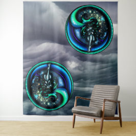 Oog van de Storm Wandtapijt Wandkleed