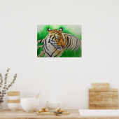 Oog van de Tigress Poster (Keuken)