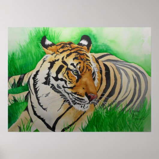 Oog van de Tigress Poster (Voorkant)