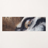 Oog van de tijger 1 yogamat (Voorkant (horizontaal))