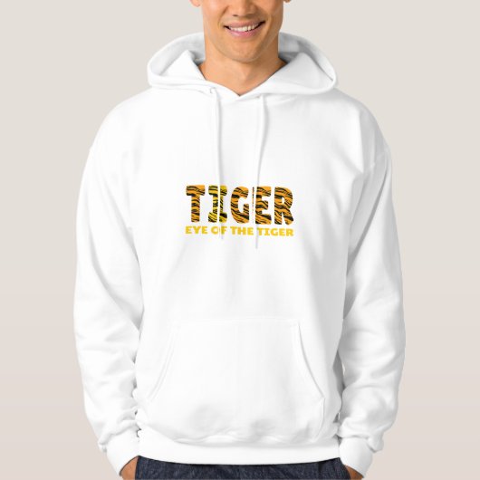 Oog van de tijger hoodie (Voorkant)