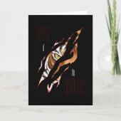 Oog van de tijger kaart (Voorkant)